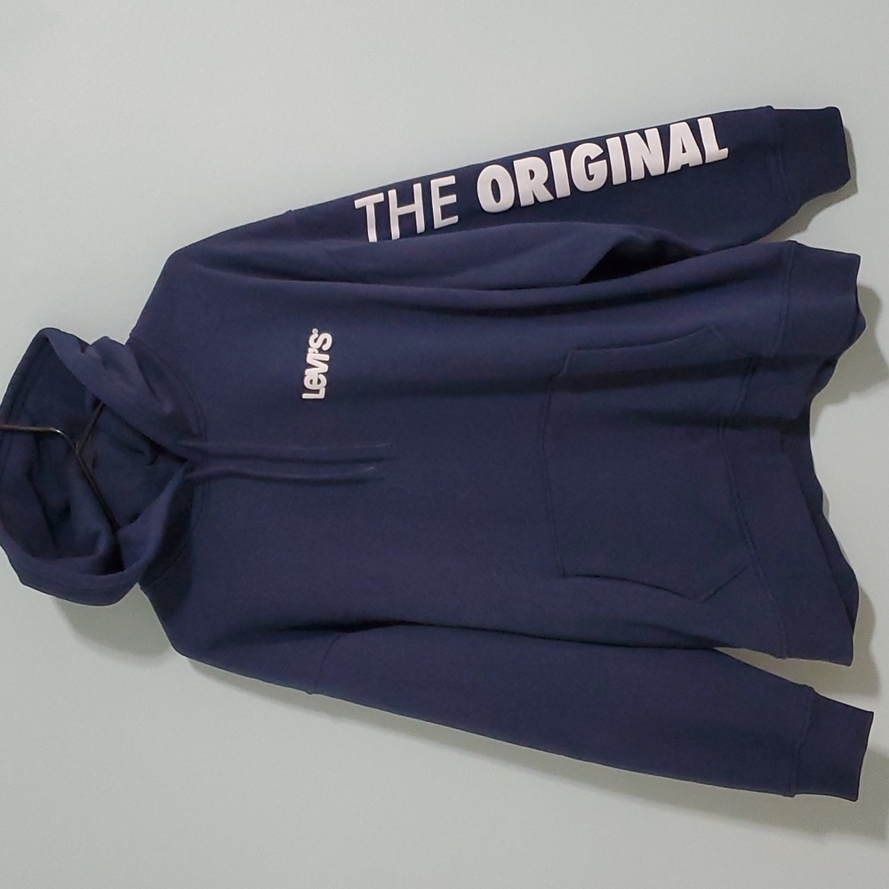 Mens Levi's Hooded Sweatshirt- NWOT - Picture 1 of 4